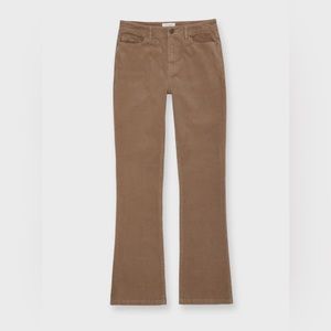 Ann Mashburn Flare Cropped 5-Pocket Pant
Taupe Stretch Cord